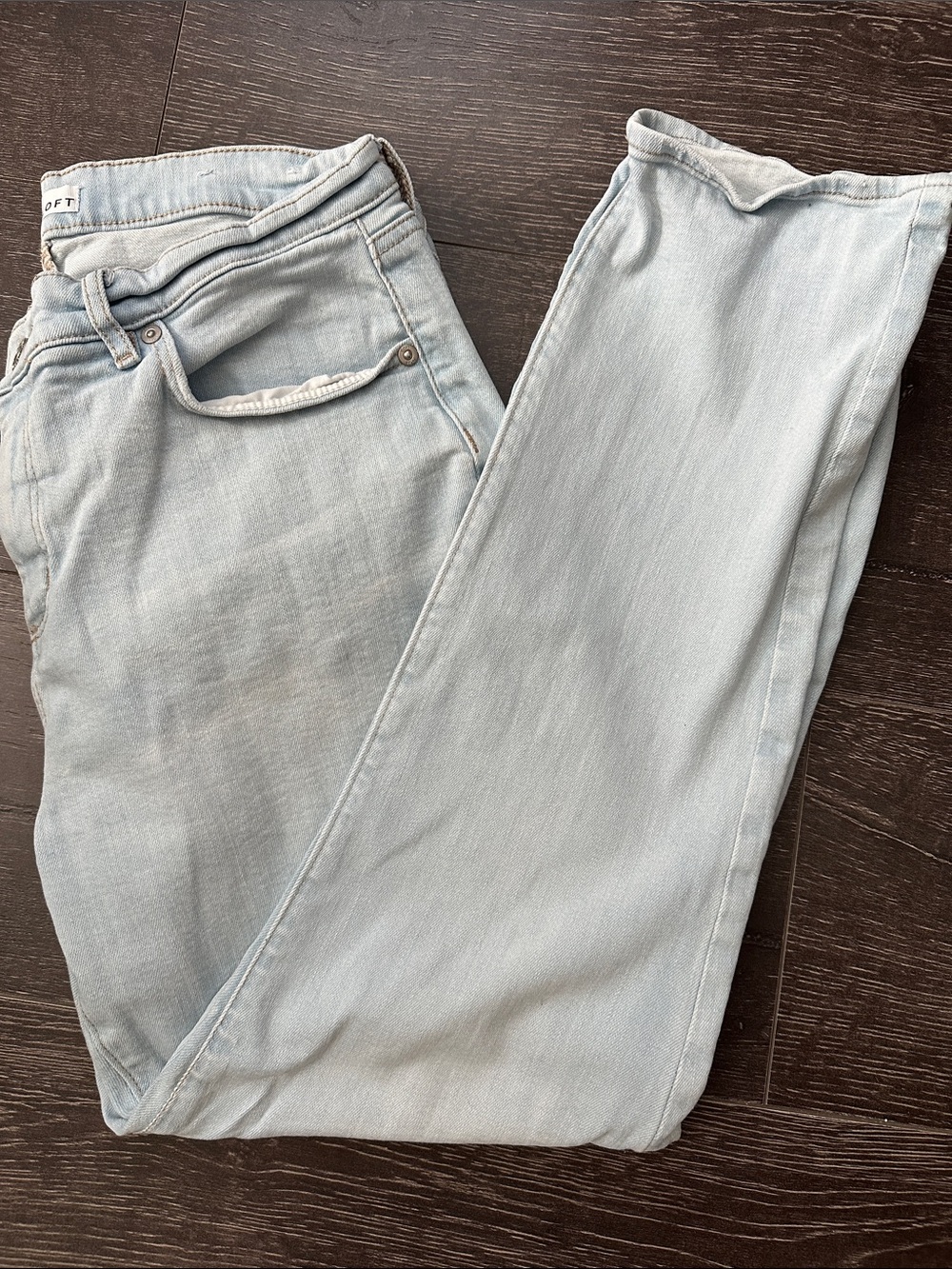 LOFT Light Wash Denim Jeans